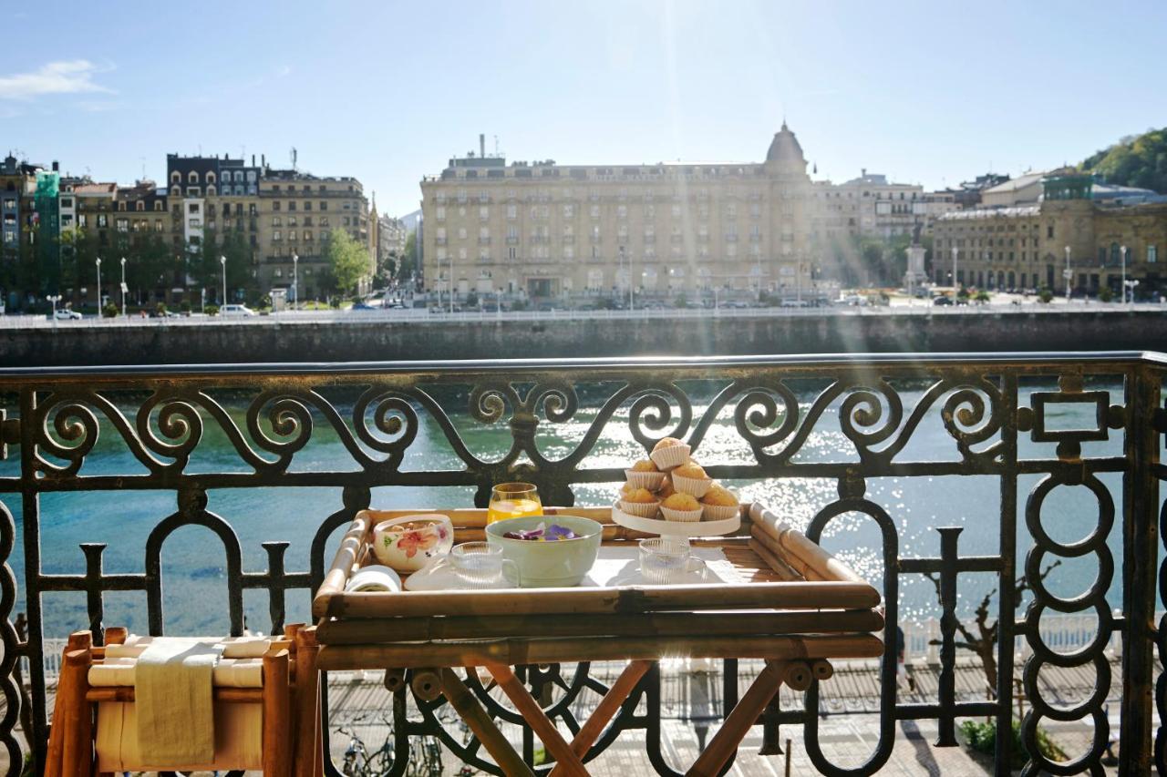 Deluxe Apt-Views To Historic Maria Cristina Hotel San Sebastián Kültér fotó
