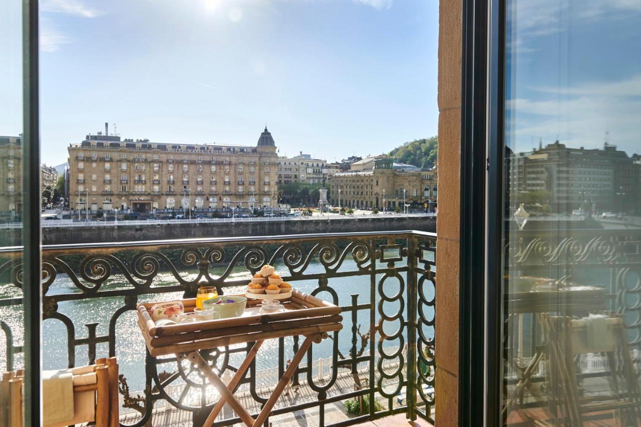 Deluxe Apt-Views To Historic Maria Cristina Hotel San Sebastián Kültér fotó