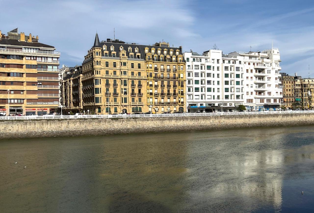 Deluxe Apt-Views To Historic Maria Cristina Hotel San Sebastián Kültér fotó