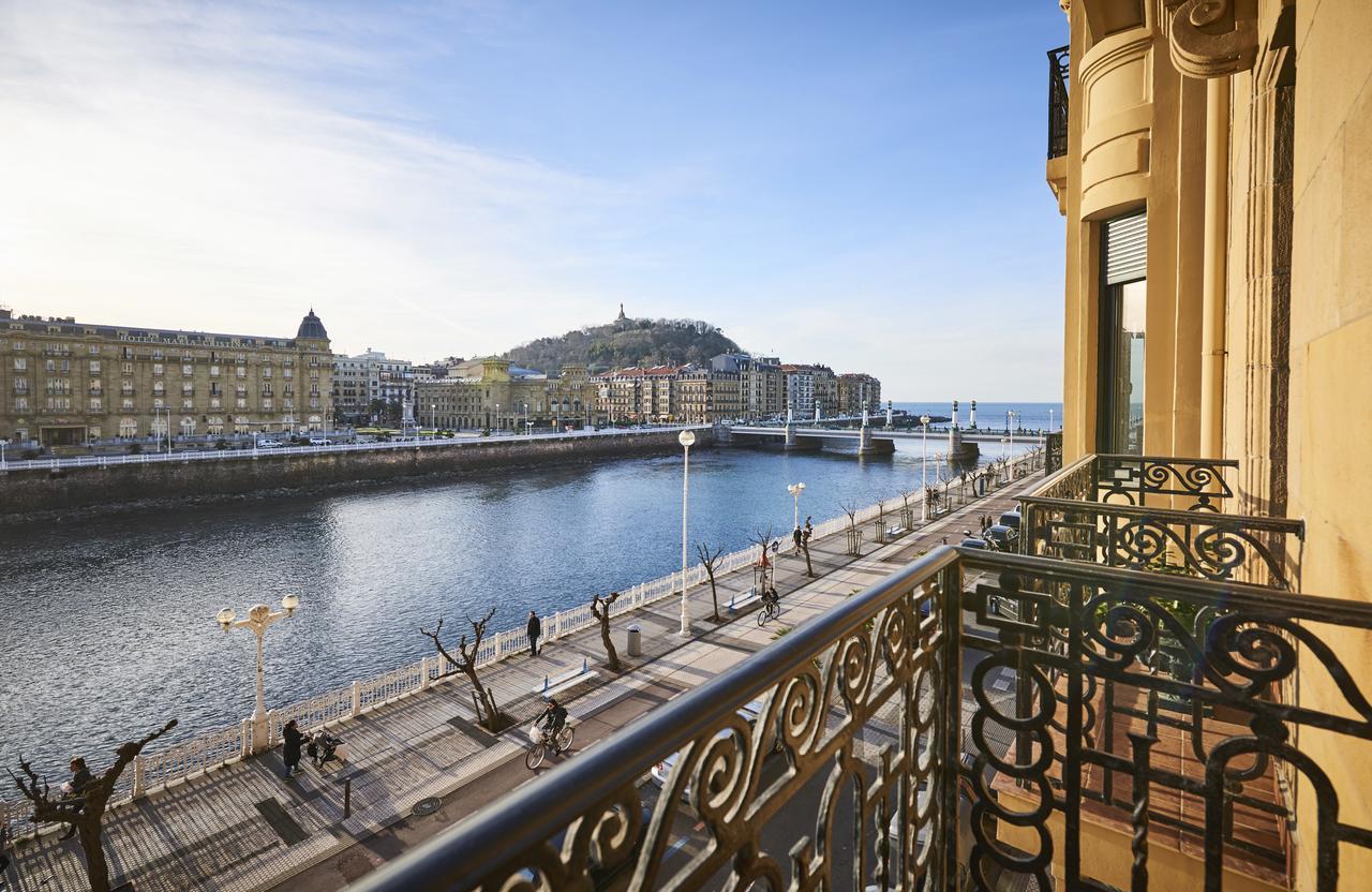 Deluxe Apt-Views To Historic Maria Cristina Hotel San Sebastián Kültér fotó
